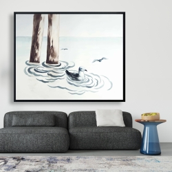 Framed 48 x 60 - Seagull