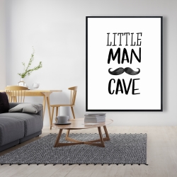 Encadré 48 x 60 - Little man cave