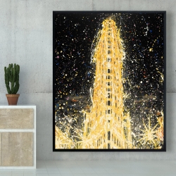 Encadré 48 x 60 - Flatiron building abstrait