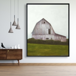 Framed 48 x 60 - Rustic barn