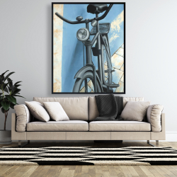 Encadré 48 x 60 - Bicyclette abandonnée