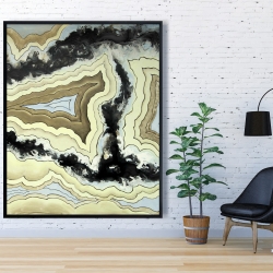 Framed 48 x 60 - Lace agate