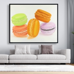 Encadré 48 x 60 - Petites bouchées de macarons