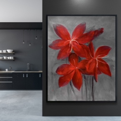 Framed 48 x 60 - Asiatic lily