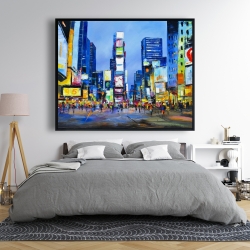 Encadré 48 x 60 - Paysage urbain dans times square