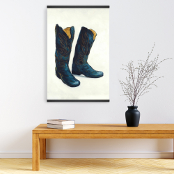 Magnetic 20 x 30 - Leather cowboy boots