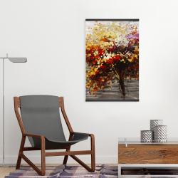 Magnétique 20 x 30 - Arbre abstrait et coloré