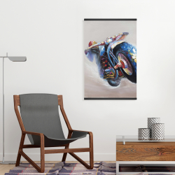 Magnétique 20 x 30 - Moto en saut