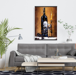 Magnétique 20 x 30 - Vin aux chandelles