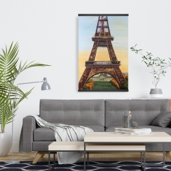 Magnétique 20 x 30 - Tour eiffel à l'aube