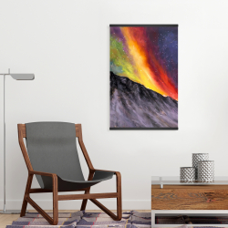 Magnetic 20 x 30 - Aurora borealis in the mountain