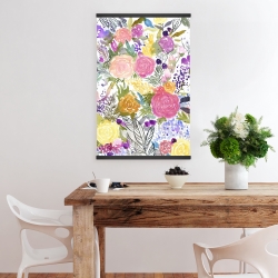 Magnétique 20 x 30 - Ensemble de fleurs