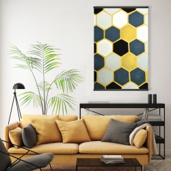 Magnetic 20 x 30 - Blue and gold cells