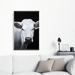 Magnetic 20 x 30 - White cow