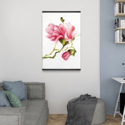 Magnétique 20 x 30 - Fleurs de magnolia