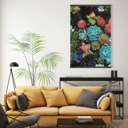 Magnétique 20 x 30 - Ensemble de succulents colorés