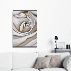 Magnetic 20 x 30 - White rose closeup