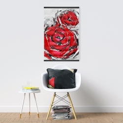 Magnetic 20 x 30 - Abstract red roses