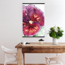 Magnétique 20 x 30 - Orchidée floraison avec des pétales ondulés