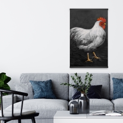 Magnetic 20 x 30 - Grey rooster 2