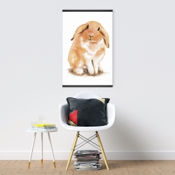 Magnétique 20 x 30 - Lapin bélier