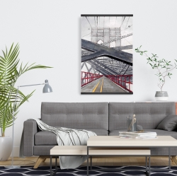 Magnétique 20 x 30 - Sous le pont brooklyn