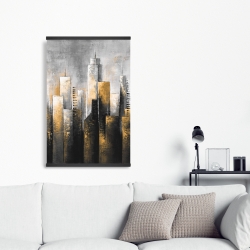 Magnétique 20 x 30 - Horizon de ville abstraite