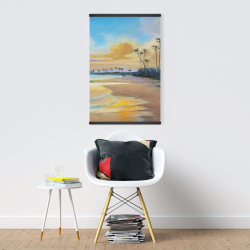 Magnétique 20 x 30 - Couché de soleil à la mer