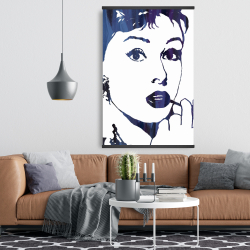 Magnétique 28 x 42 - Audrey hepburn: cigarillo