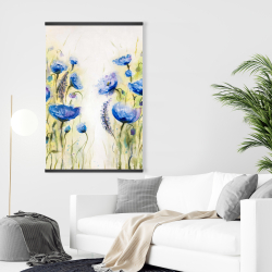 Magnétique 28 x 42 - Jardin bleu