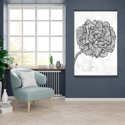 Magnetic 28 x 42 - Bright peony