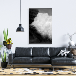 Magnétique 28 x 42 - Nuages sombres monochrome