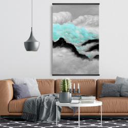 Magnetic 28 x 42 - Grey and blue clouds