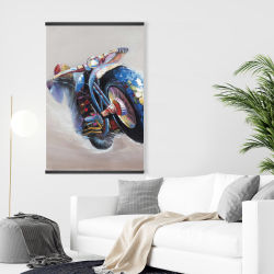 Magnétique 28 x 42 - Moto en saut