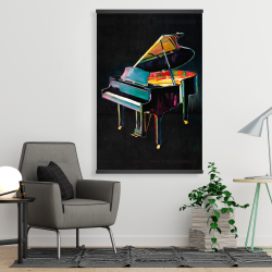 Magnetic 28 x 42 - Colorful realistic piano