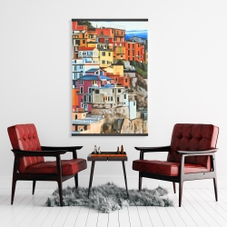 Magnétique 28 x 42 - Vue de manarola en italie