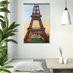 Magnétique 28 x 42 - Tour eiffel à l'aube