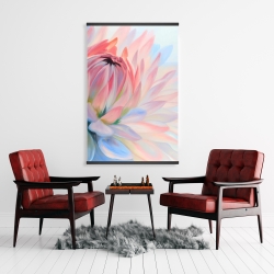 Magnétique 28 x 42 - Fleur de lotus pastel