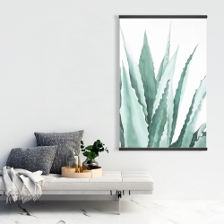 Magnetic 28 x 42 - Watercolor agave plant
