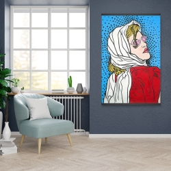 Magnétique 28 x 42 - Femme pop art