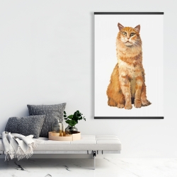 Magnetic 28 x 42 - Ginger cat