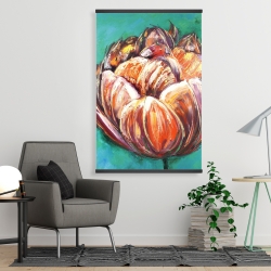 Magnétique 28 x 42 - Tulipe double et abstraite