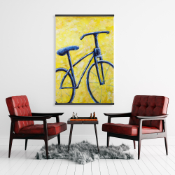 Magnétique 28 x 42 - Bicyclette bleue