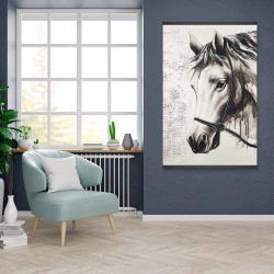 Magnétique 28 x 42 - Alpha le cheval blanc