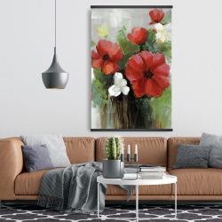 Magnétique 28 x 42 - Bouquet abstrait de fleurs sauvages