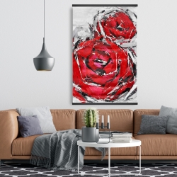 Magnetic 28 x 42 - Abstract red roses