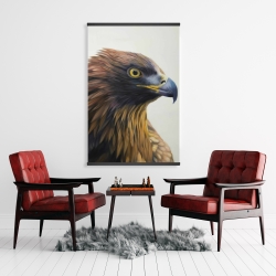 Magnétique 28 x 42 - Aigle à tête brune