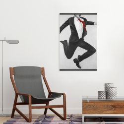 Magnétique 20 x 30 - Homme classique et heureux