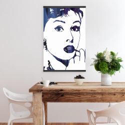 Magnétique 20 x 30 - Audrey hepburn: cigarillo