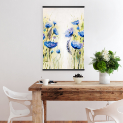 Magnétique 20 x 30 - Jardin bleu